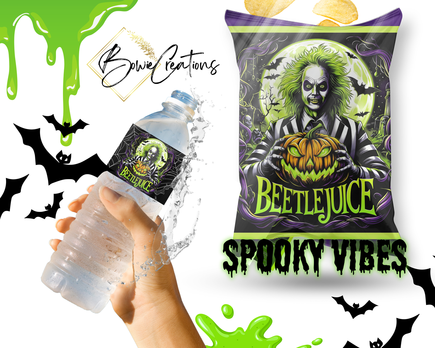 Beetlejuice Inspired Party Favor Download