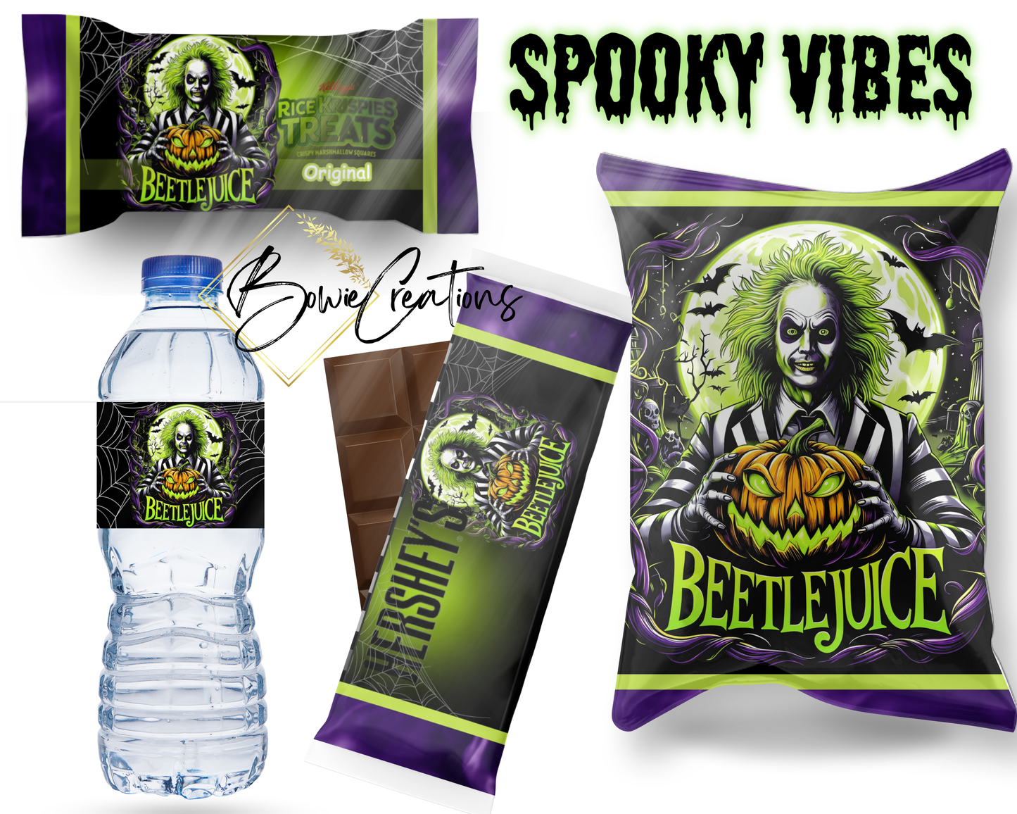 Beetlejuice Inspired Party Favor Download