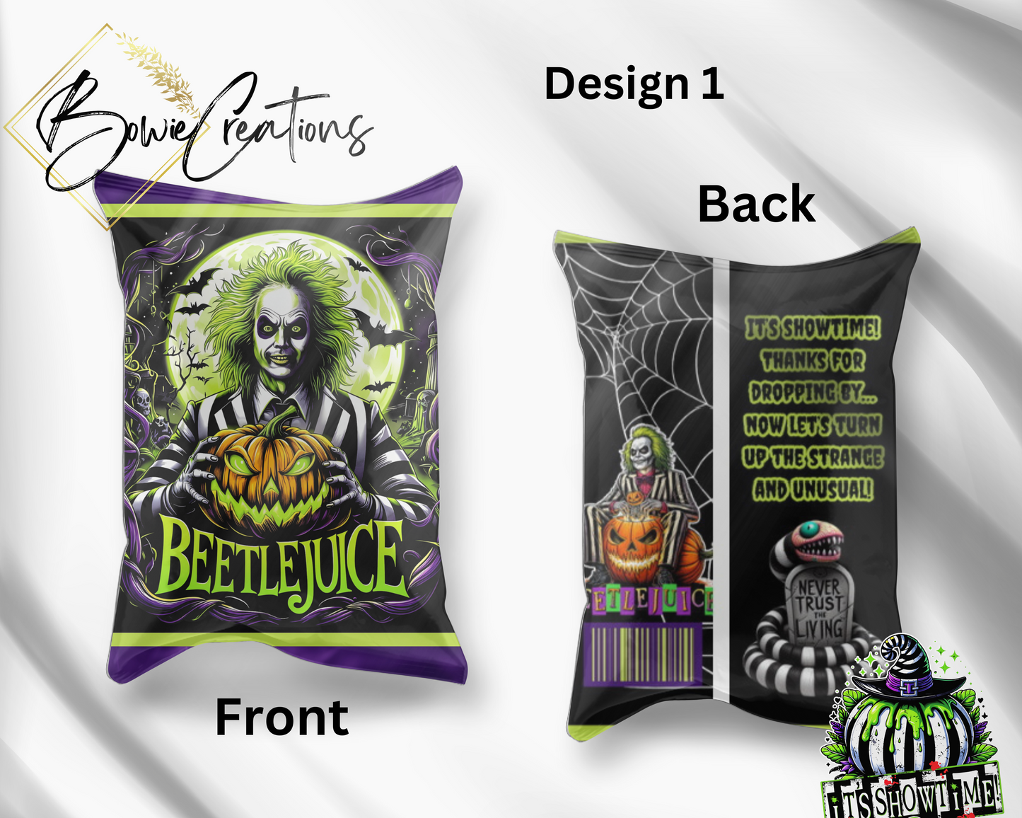 Beetlejuice Inspired Party Favor Download