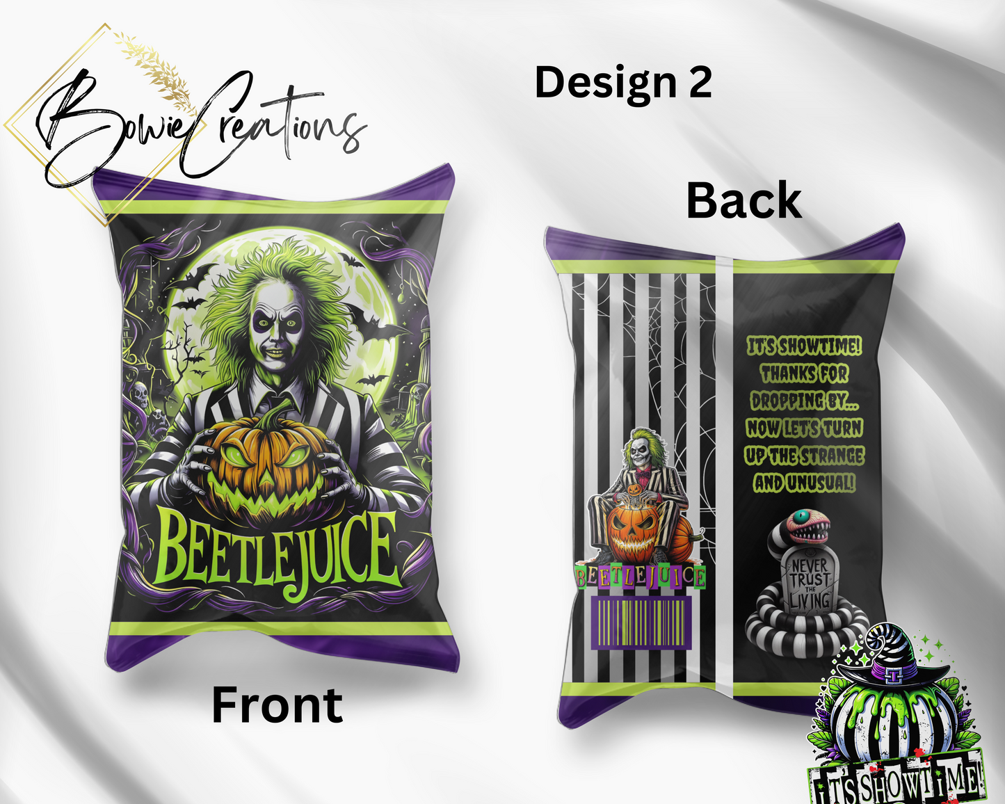 Beetlejuice Inspired Party Favor Download